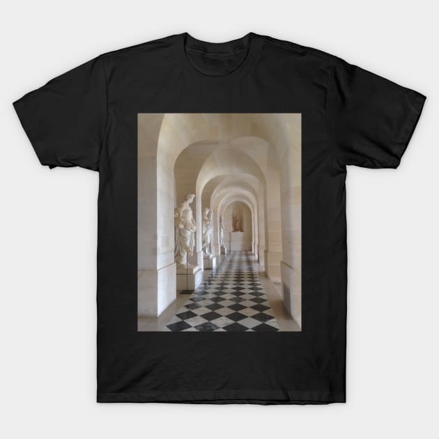 Sculptures in Chateau de Versailles T-Shirt by ThatBird